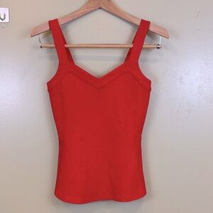 Ann Taylor red top XS
